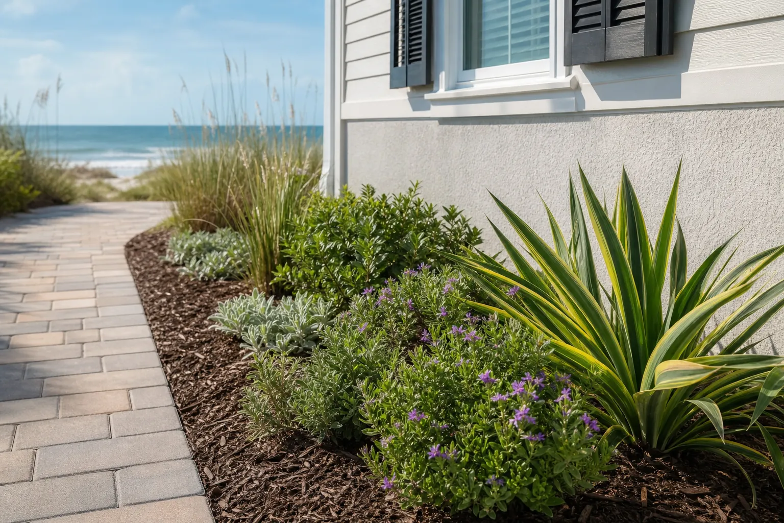 Editorial illustration of Match Plant Qualities to Foundation Conditions in Florida
