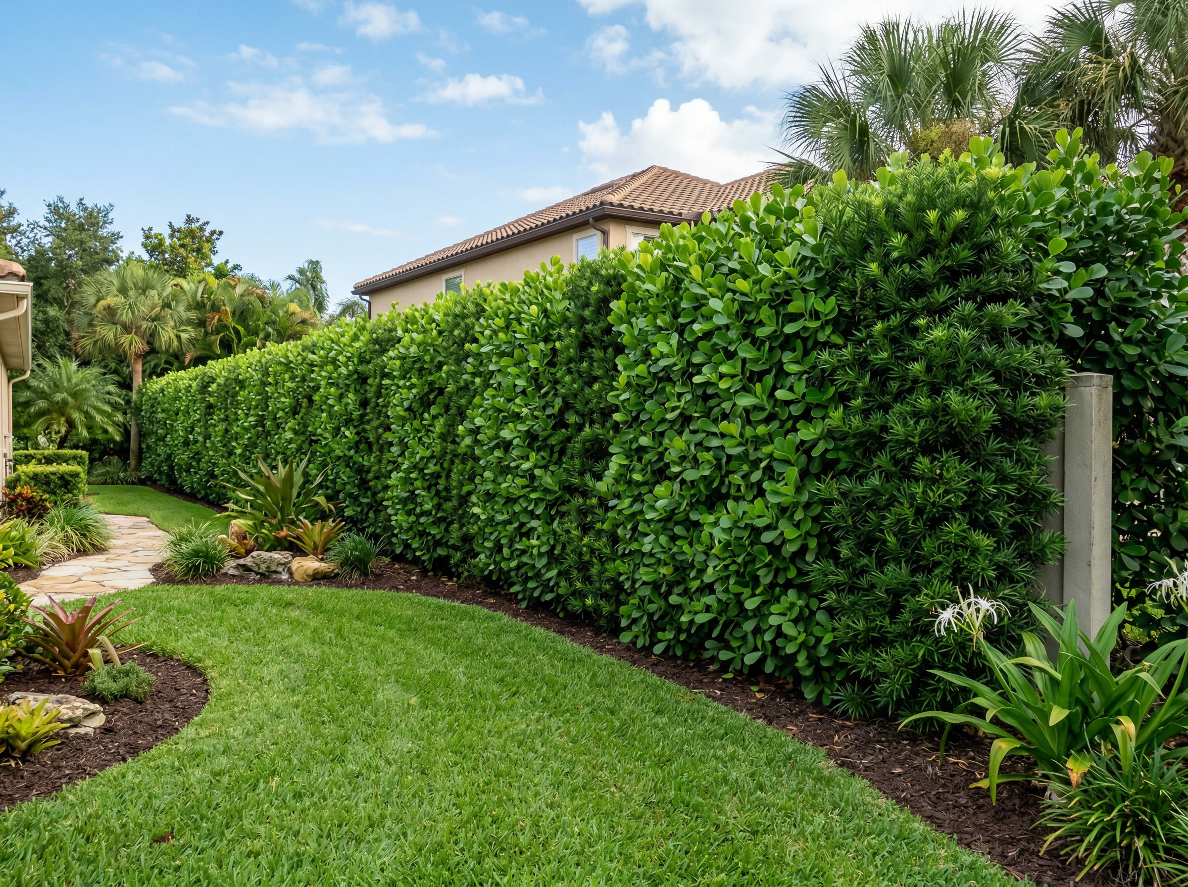 Best Privacy Hedge Plants for St. Augustine, FL Neighborhoods (Local Guide by Tropical Yards) | Tropical Yards St Augustine, FL