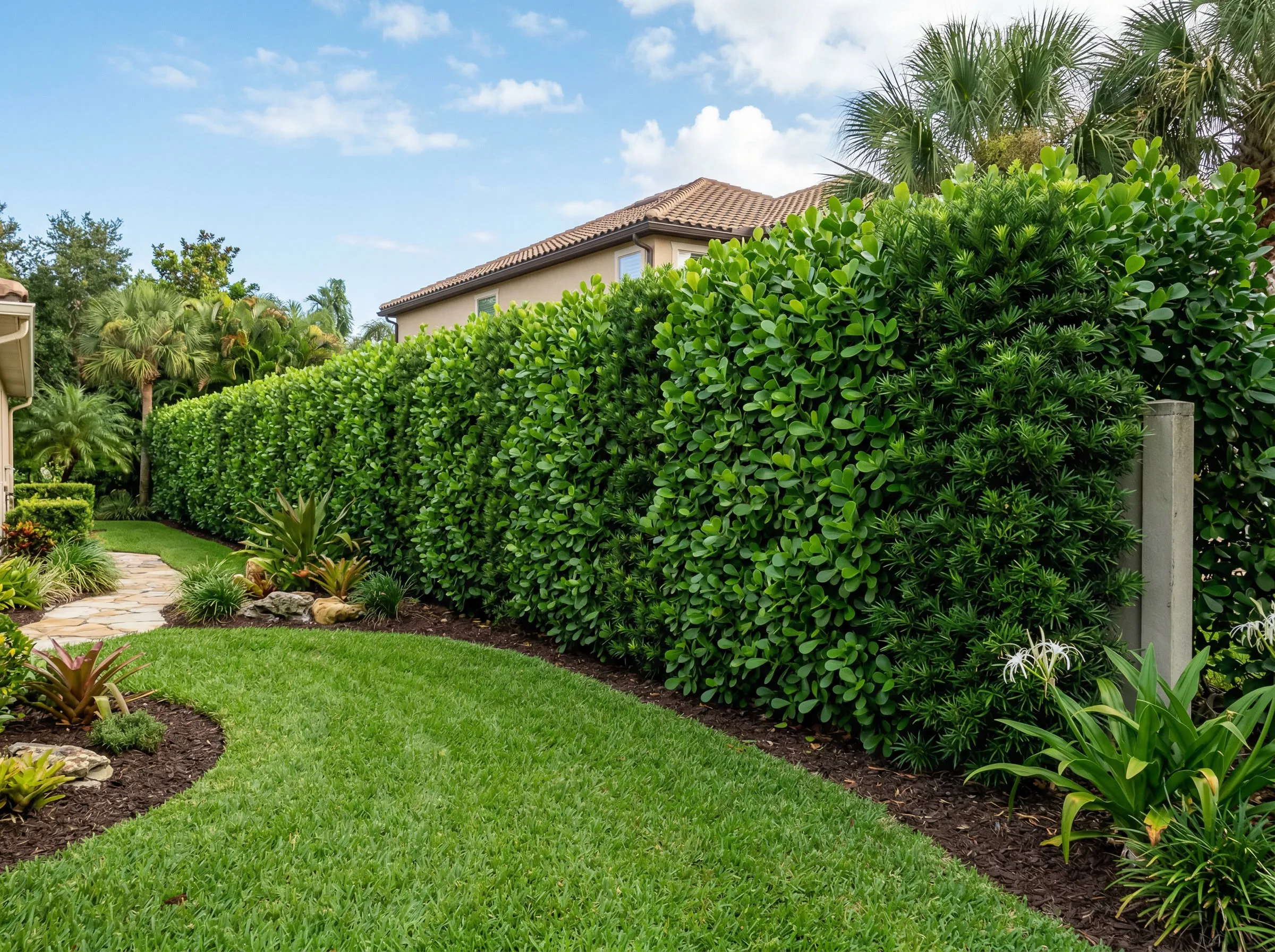 Best Privacy Hedge Plants for St. Augustine, FL Neighborhoods (Local Guide by Tropical Yards) | Tropical Yards St Augustine, FL