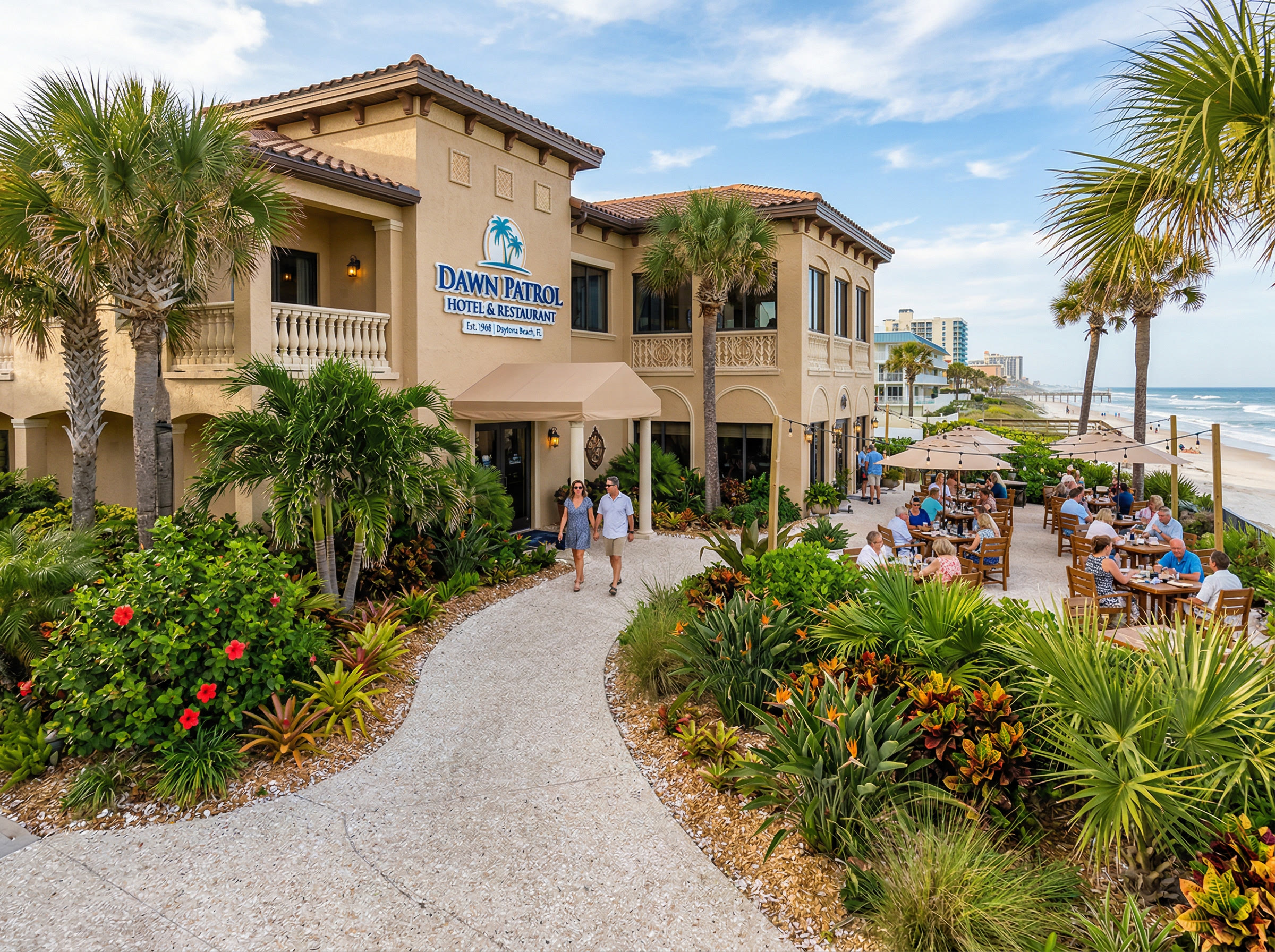 Coquina Shell for Commercial Properties in Daytona Beach, FL: A Clean, Coastal Ground Cover That Handles Traffic | Tropical Yards St Augustine, FL