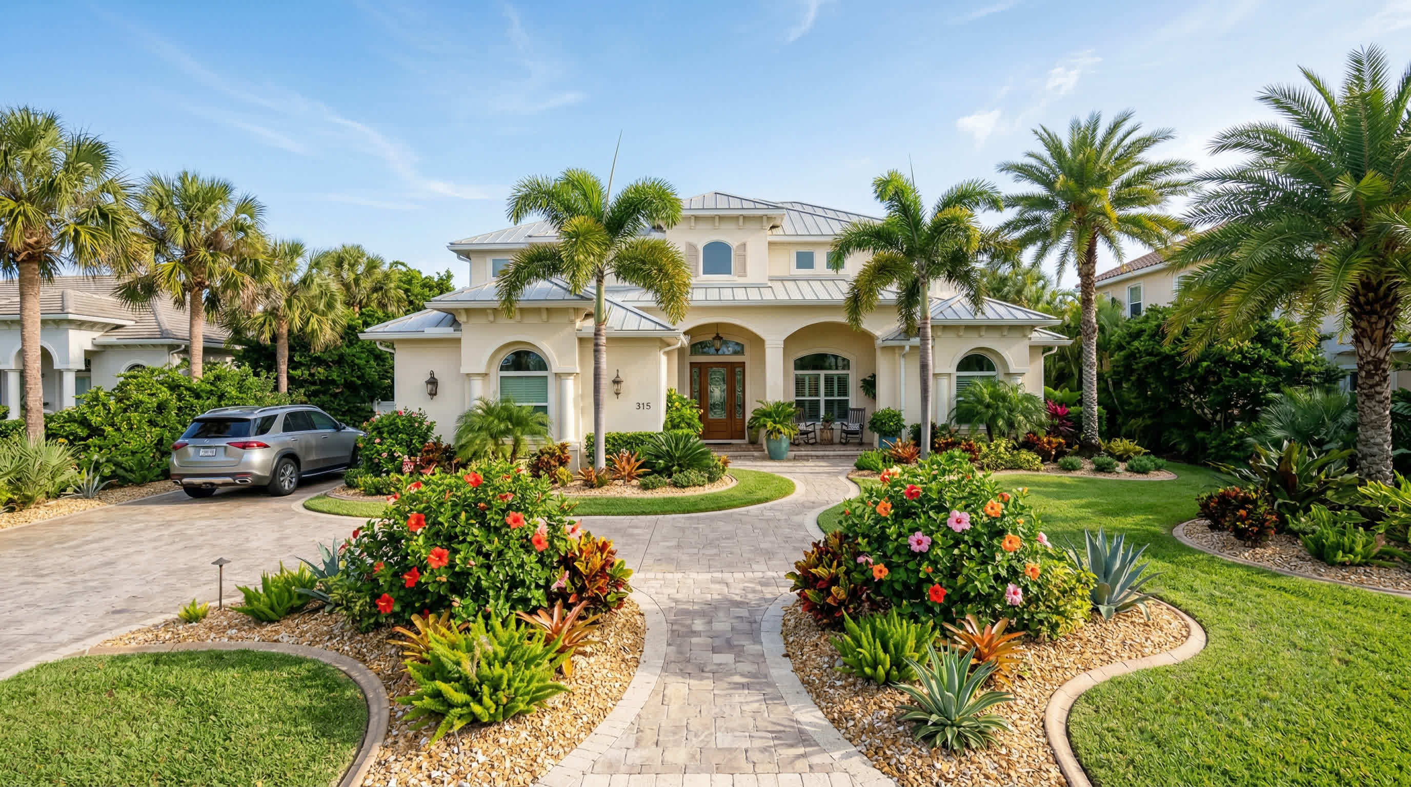 Landscaping Services Ormond Beach to Daytona Beach — Plants & Coquina Delivery