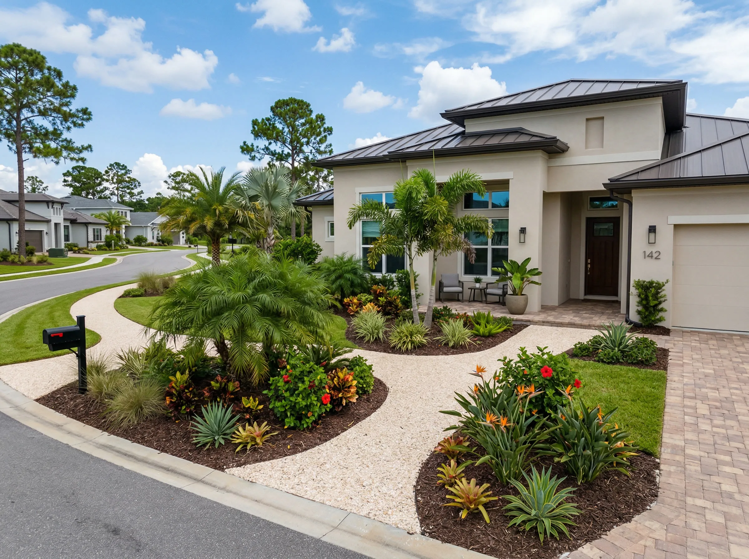 Palm Coast FL Landscaping Guide: Tropical Plants + Coquina Shell for a Coastal-Ready Yard | Tropical Yards St Augustine, FL