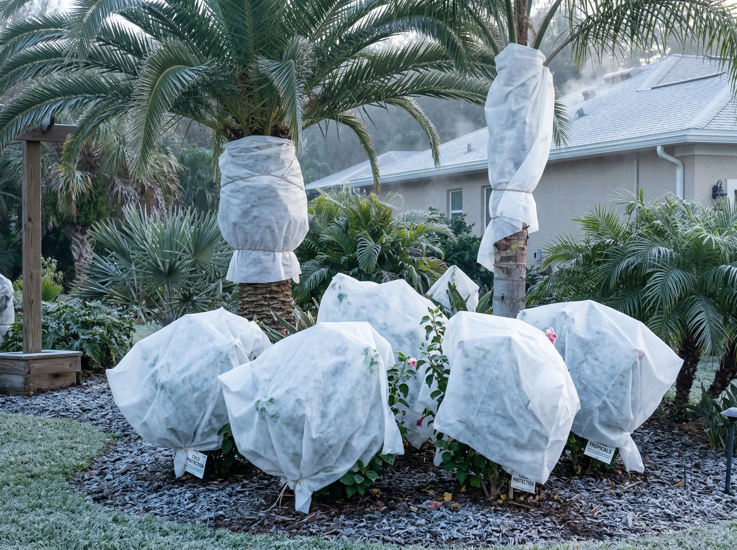 How to Protect Your Tropical Plants from Florida Freezes | Tropical Yards St Augustine, FL
