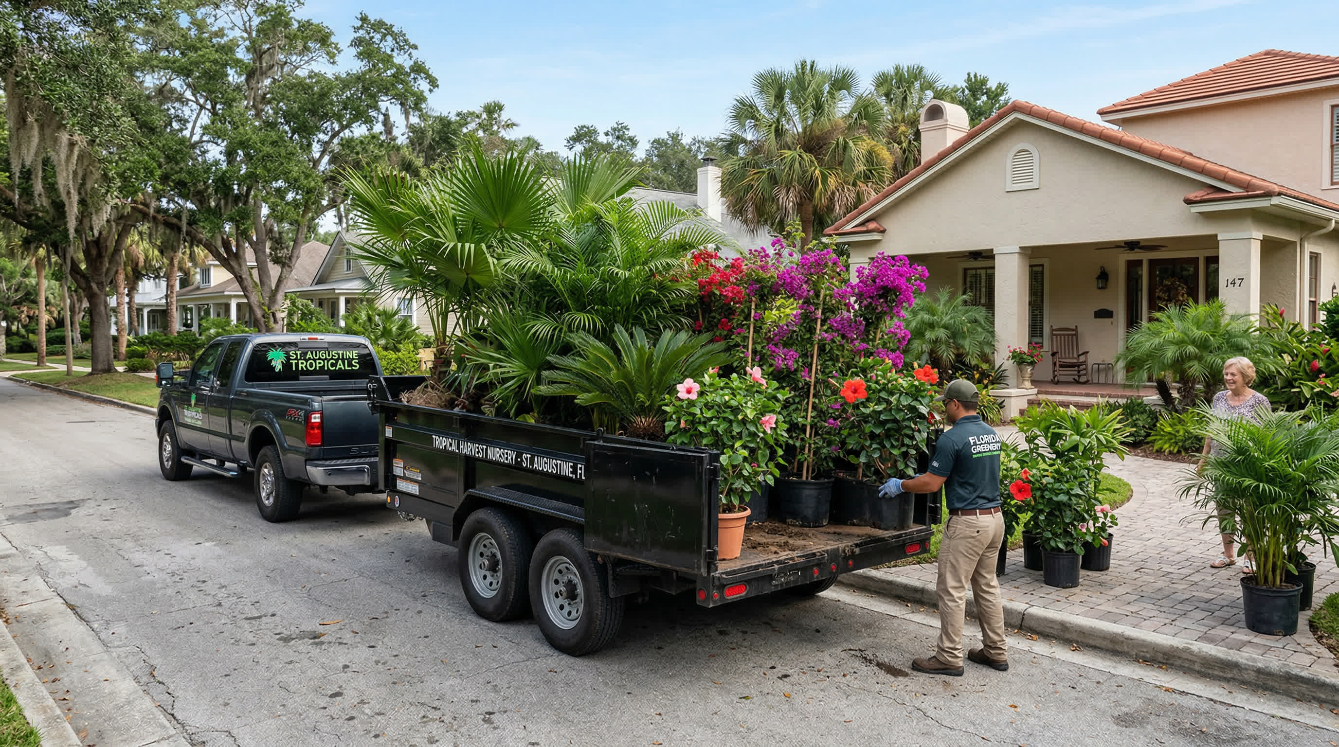 Tropical Plants for Sale with Same-Day Delivery in St. Augustine, FL | Tropical Yards St Augustine, FL