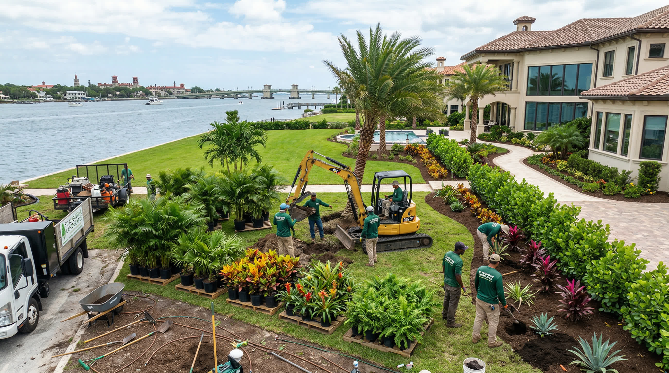 Tropical Plants for Sale to St. Augustine Landscapers — Wholesale & Bulk Pricing | Tropical Yards St Augustine, FL | Best tropical plants and coquina shell in St Augustine